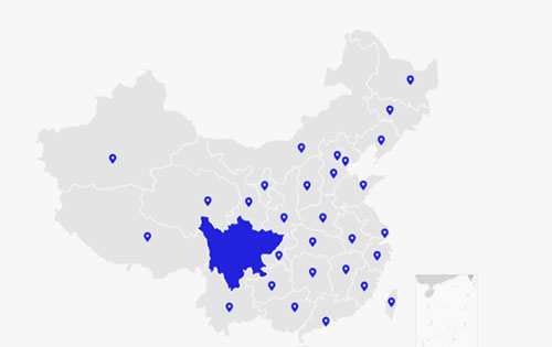 遍布全国的销售网络
